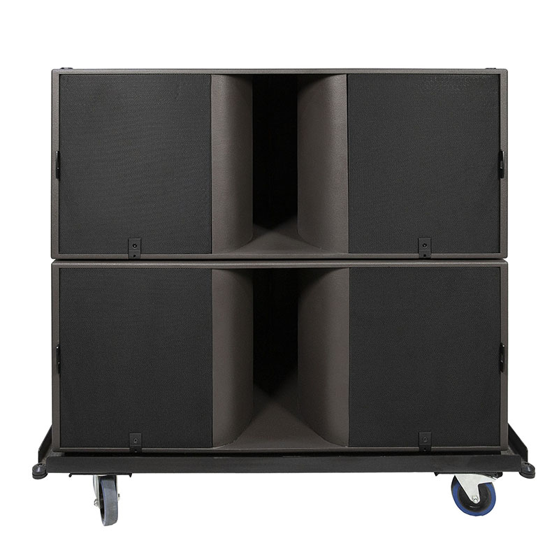 KS28 Dubbele 18-inch DJ Super Bass Bar-subwooferluidspreker