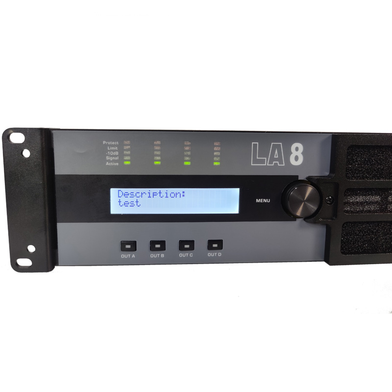 LA8 Professionele stereo audio schakelende DSP-versterker