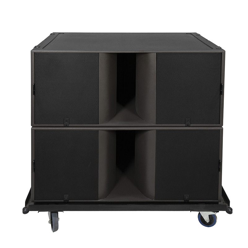 KS28 Dubbele 18-inch DJ Super Bass Bar-subwooferluidspreker